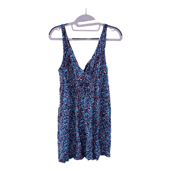 Sininen kukkamekko Divided by H&M