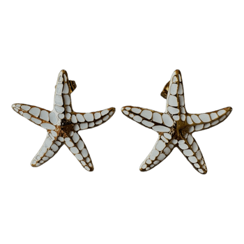Starfish stud earrings