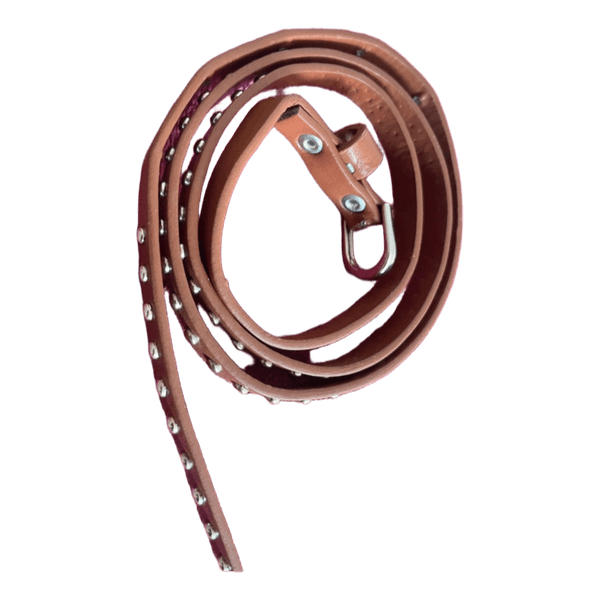 Silver stud belt