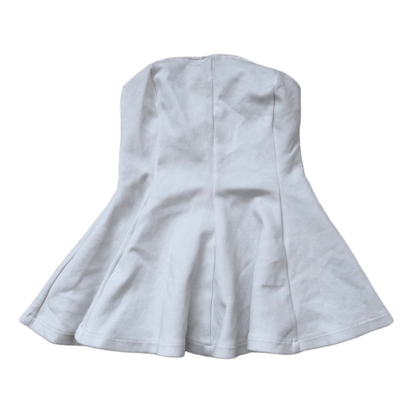 Hvid Zara peplum top