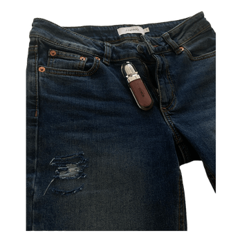 Junkyard blue distressed jeans