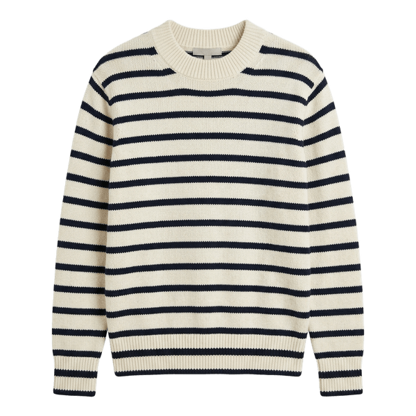Stribet striktrøje fra H&M