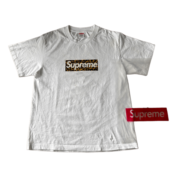 Hvid Supreme t-shirt