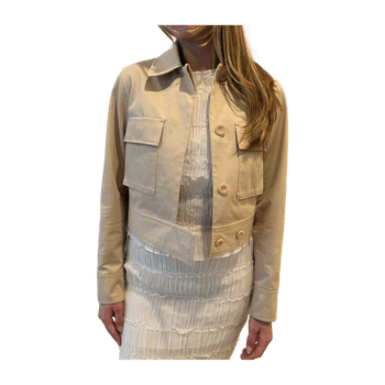 Cos Beige cropped jacket