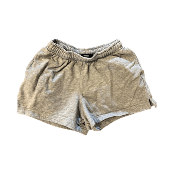 Harmaat trikoo shortsit / S