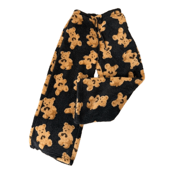 Fleece teddy bear trousers