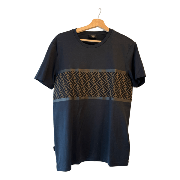 Fendi black logo t-shirt