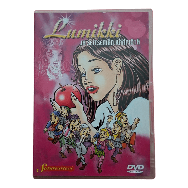 Lumikki ja seitsemän kääpiötä dvd