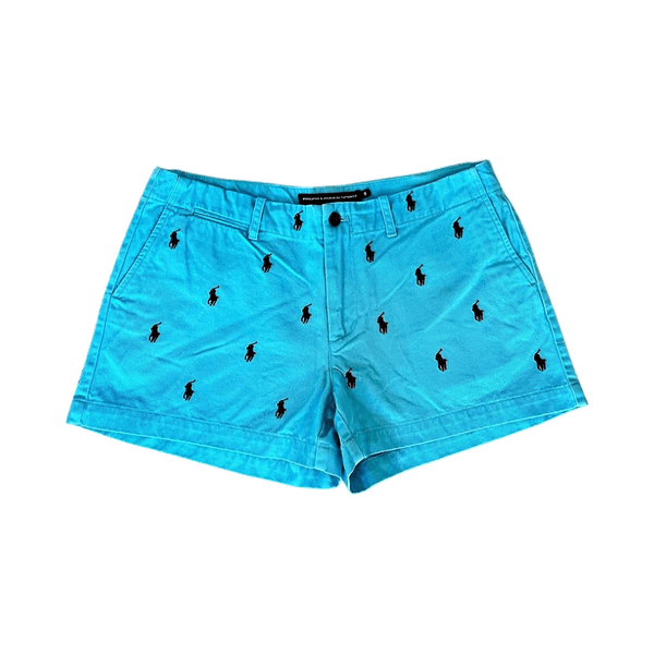 Ralph Lauren turkoosit shortsit logolla
