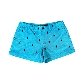 Ralph Lauren turkoosit shortsit logolla