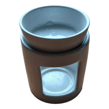 White ceramic wax warmer