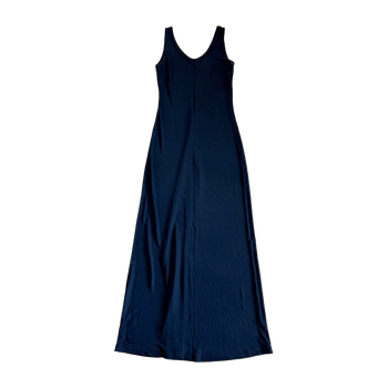 Black midi dress