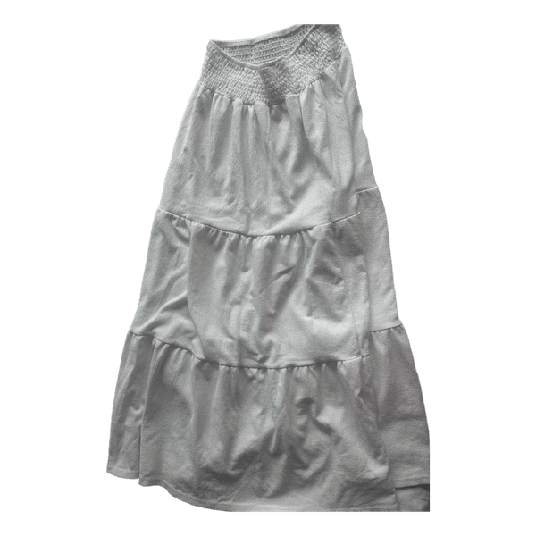 White summer skirt