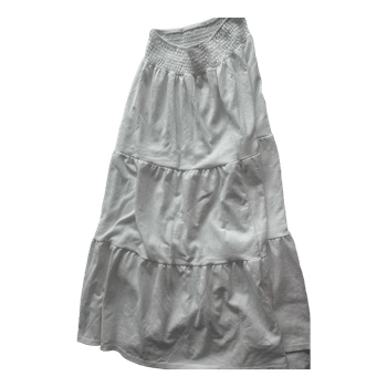 White summer skirt