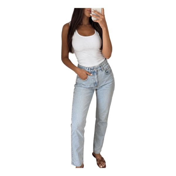Light blue denim jeans