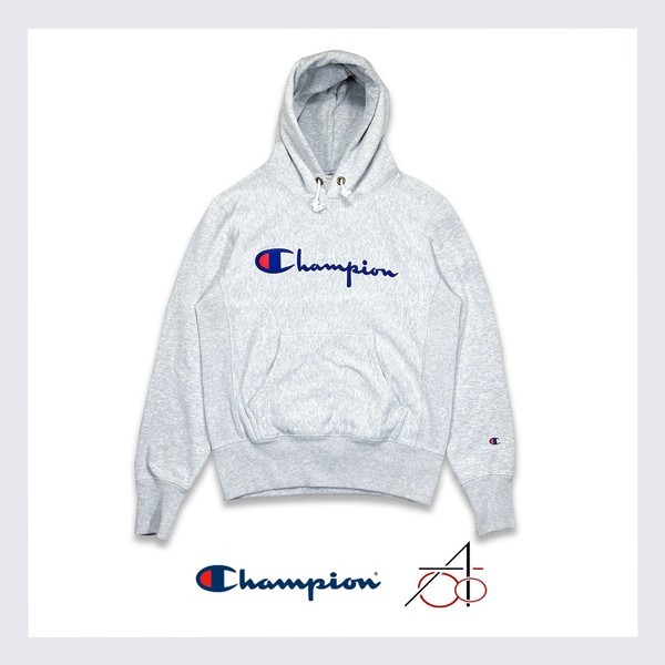 Vintage Champion Logo Hoodie  • M size