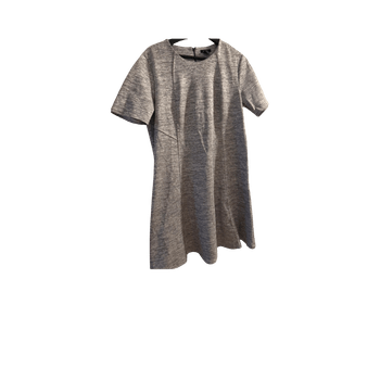 Grey short sleeve dress