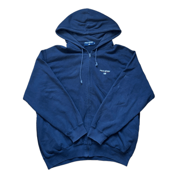 Navy zip up hoodie