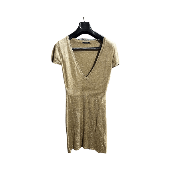 Gold Knit Dress