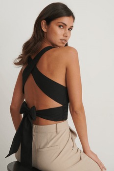 Cross back top