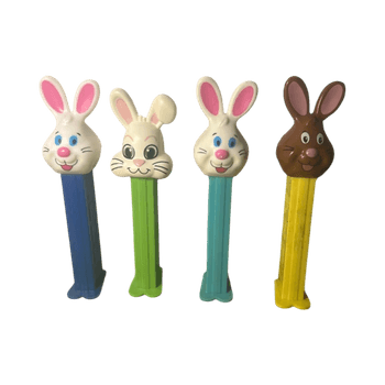 PEZ Easter bunnies set of four