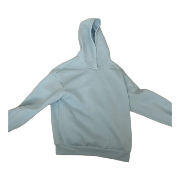 Lyseblå hoodie
