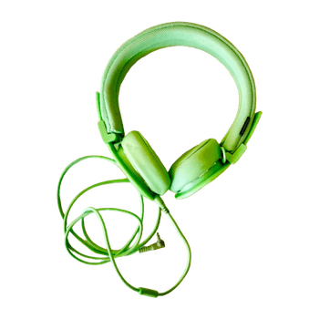 Mintun vihreät kuulokkeet/Mint headphones (NO Bluetooth)