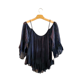Zara off shoulder pusero