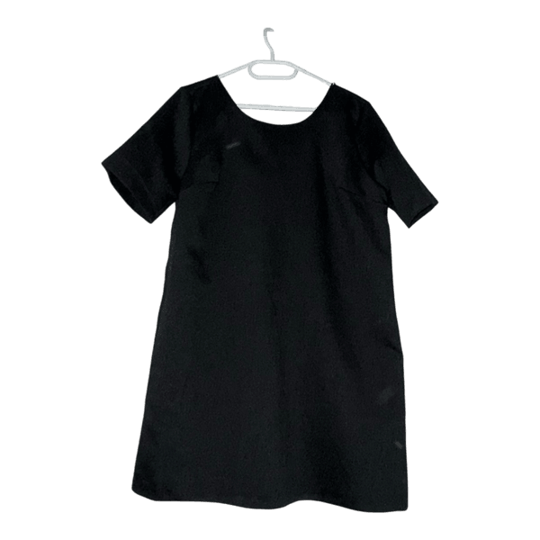 Black mini dress