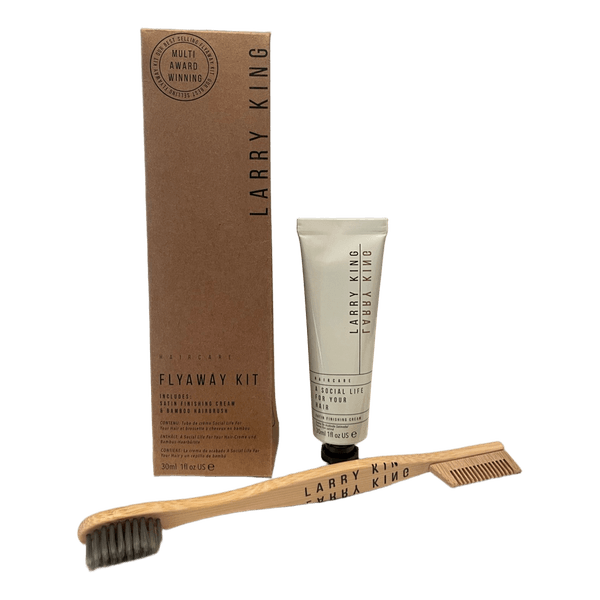 Larry King Flyaway Kit hiusten muotoilusetti,