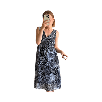 mekko musta-valkoinen