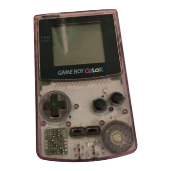 Läpinäkyvä Gameboy Color