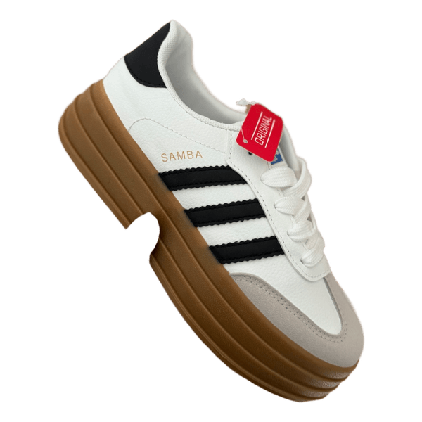 Adidas Samba platform sneakers