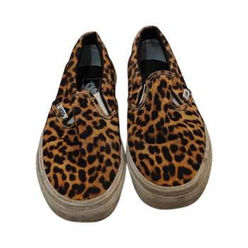 Leopard-kuvioiset slip-on tennarit