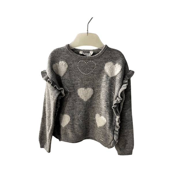 Mayoral Heart Sweater