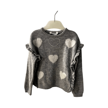 Mayoral Heart Sweater