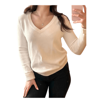 White Brandy Melville V-neck