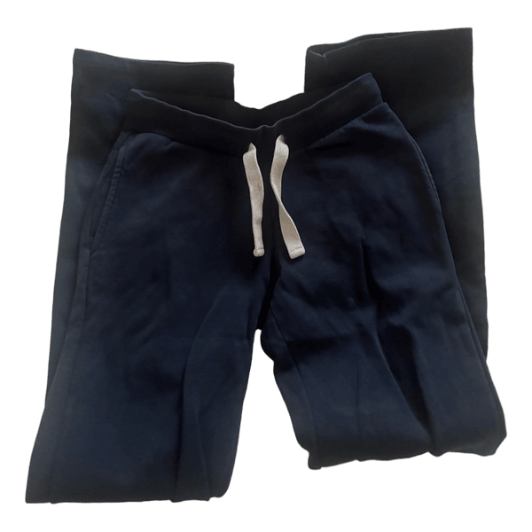 Mørkeblå Gina Tricot joggingbukser med snøre