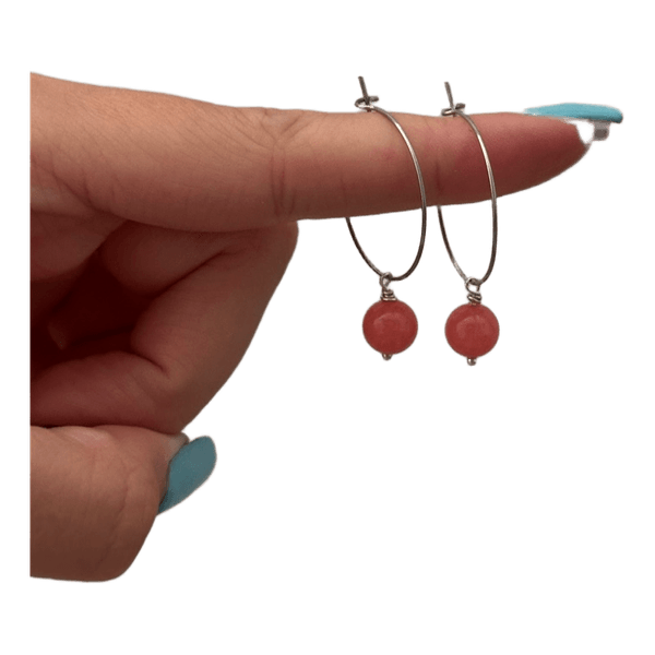 coral hoops