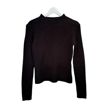 Ribbed sweater in M