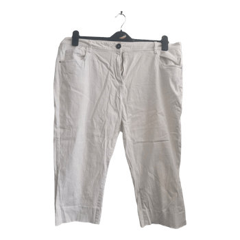 Pantalon blanc court