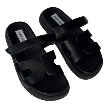 Steve Madden black sandals