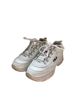 White Fila sneakers