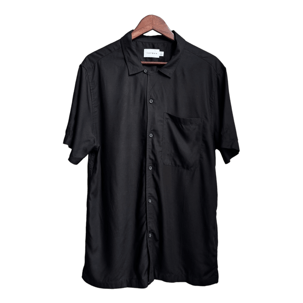 Black viscose shirt