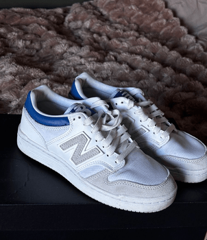 Valkoiset New Balance 480 tennarit