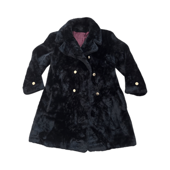 1950 Vintage Borgana faux fur