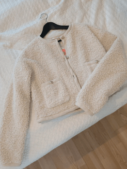 Faux fur coat