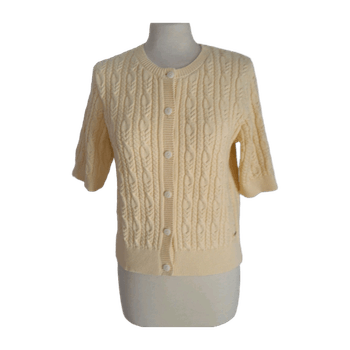 Holly &white blouse