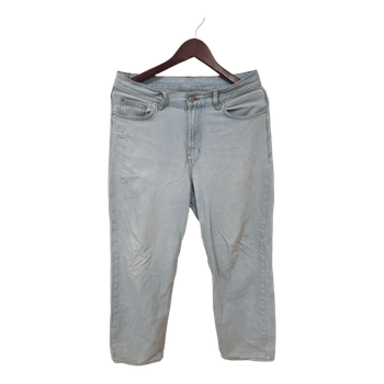 Light wash cotton jeans