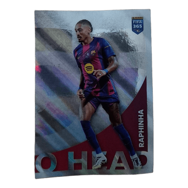Raphinha Panini football card
